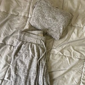 cozy grey lounge set
